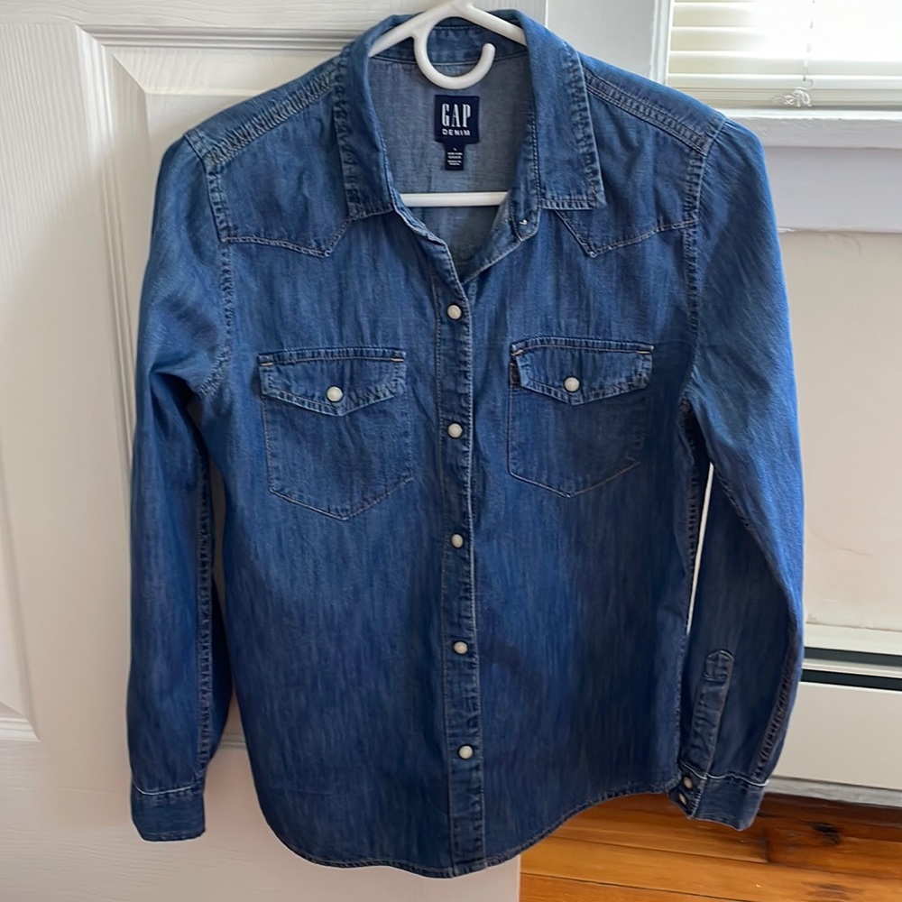 100% cotton denim shirt